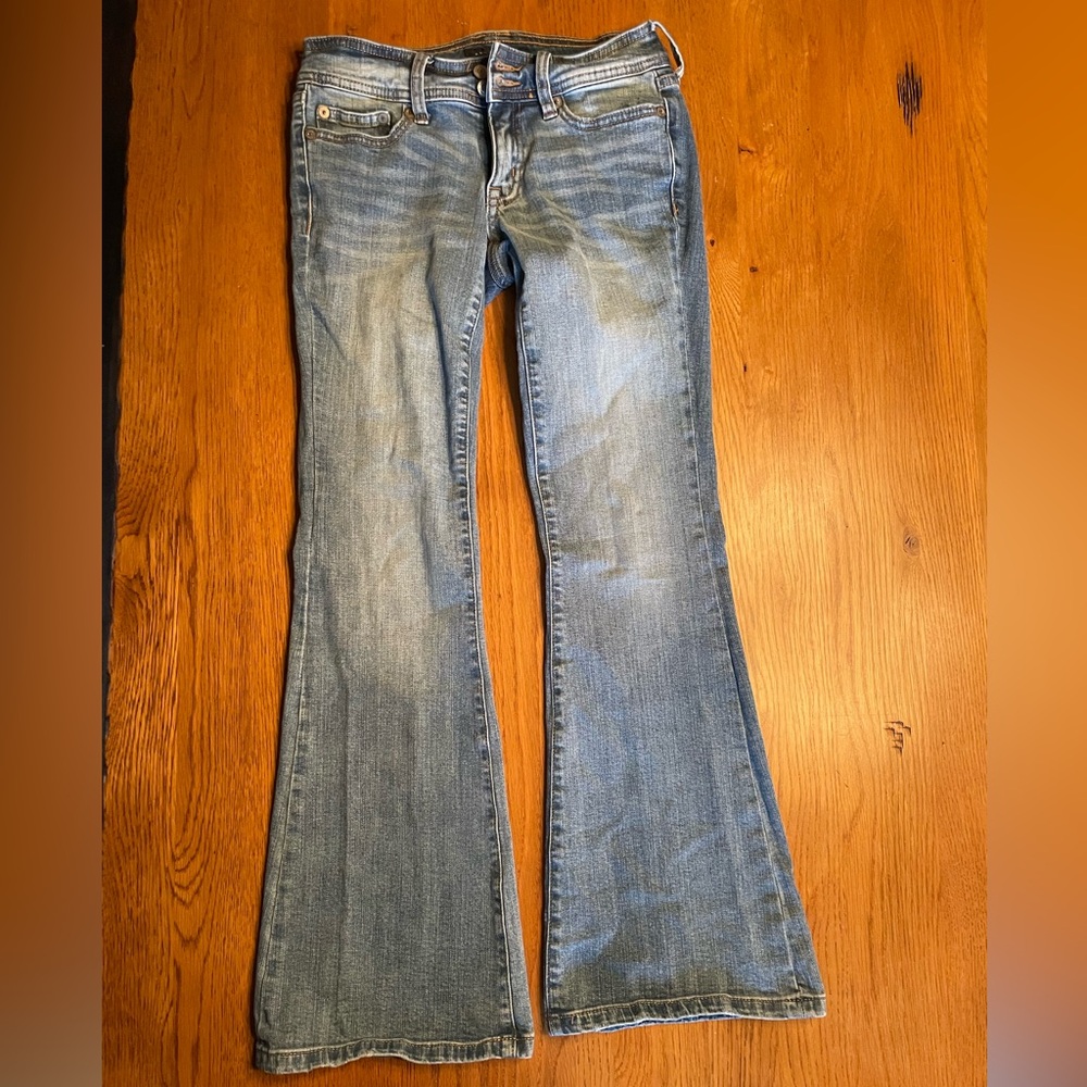 Girls Aeropostale Low Rise Flare Size 000